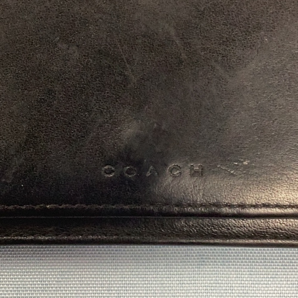 Coach Black Leather Wallet - Picture 2 of 11